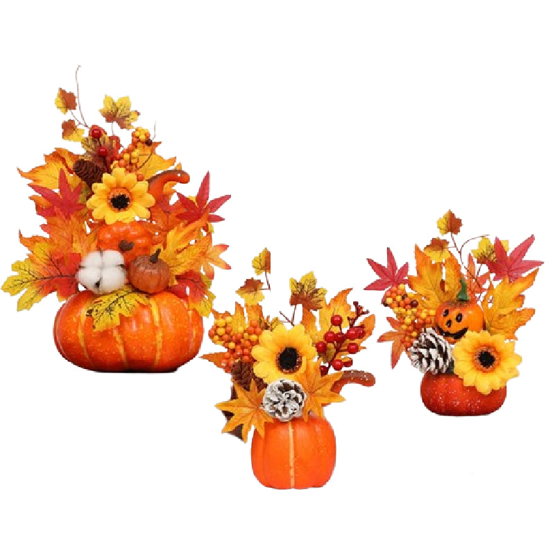 Hakon - Artificial Pumpkin Sunflower Ornament Fall Decor Sale Bedroom Decor Fall Home Decor Fall Decor 2023