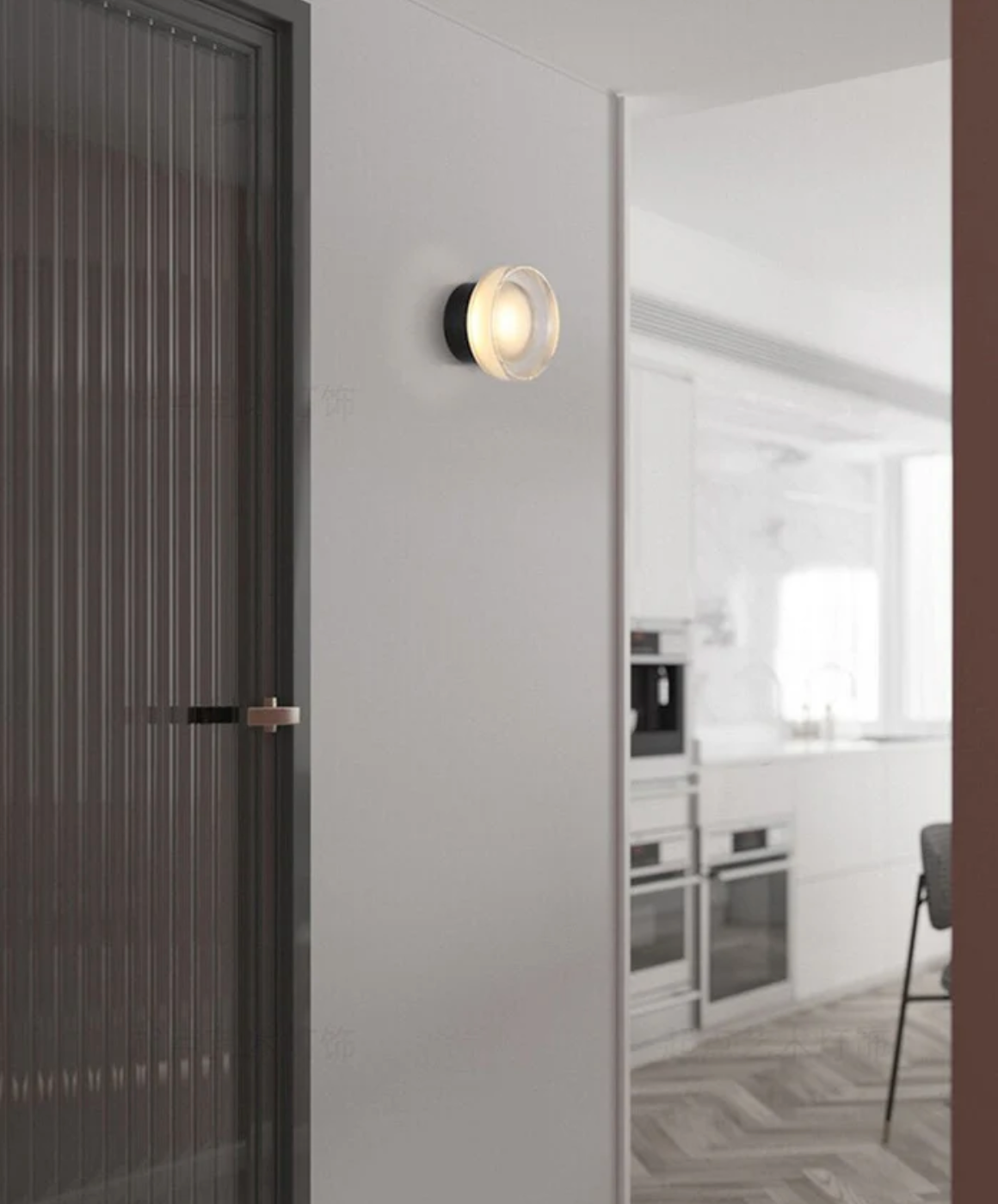 Lisken -  Dome Wall / Ceiling Light