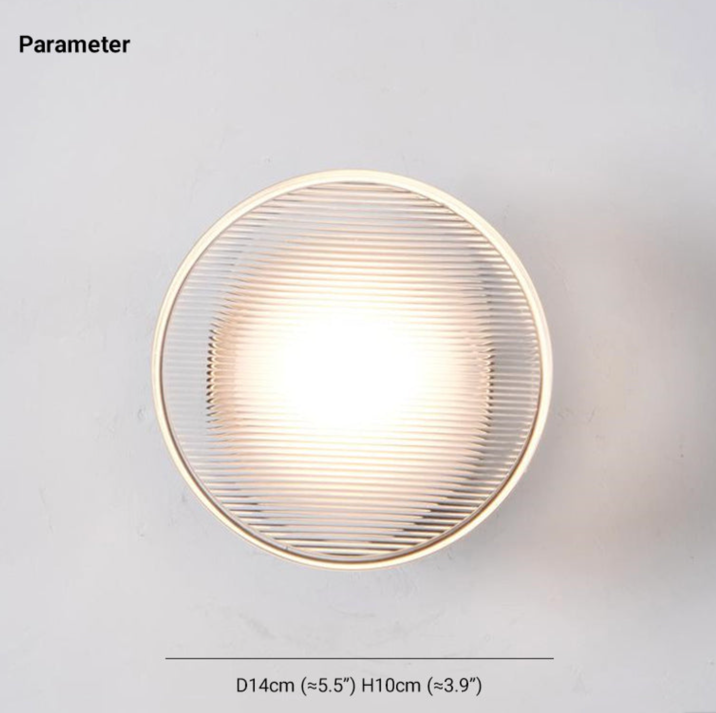 Lisken -  Dome Wall / Ceiling Light