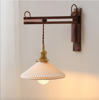 Asne – Adjustable Wood Wall Light