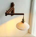Asne – Adjustable Wood Wall Light