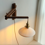 Asne – Adjustable Wood Wall Light