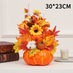Hakon - Artificial Pumpkin Sunflower Ornament Fall Decor Sale Bedroom Decor Fall Home Decor Fall Decor 2023