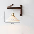 Asne – Adjustable Wood Wall Light - Grella Boutique