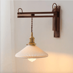 Asne – Adjustable Wood Wall Light - Grella Boutique