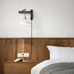 Asne – Adjustable Wood Wall Light