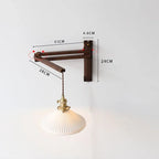Asne – Adjustable Wood Wall Light