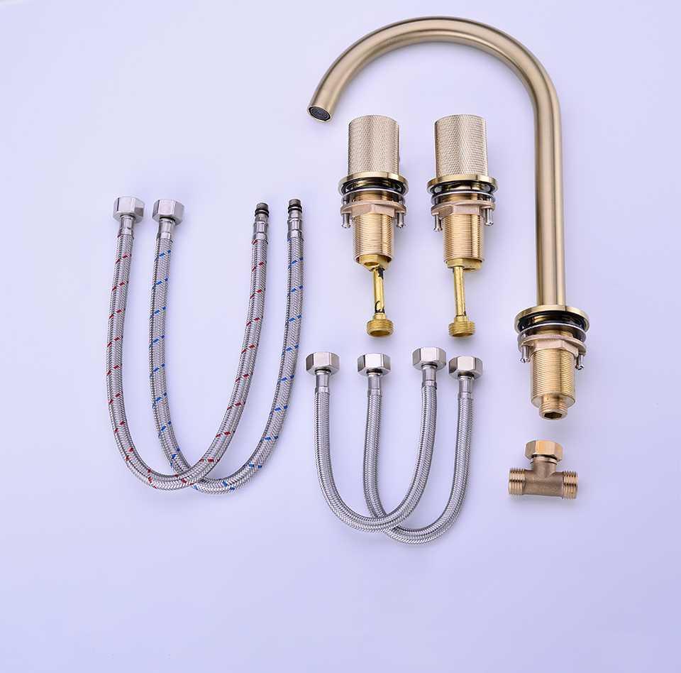 Evelina - Deck Mounted Bathroom Sink Faucets - Grella Boutique