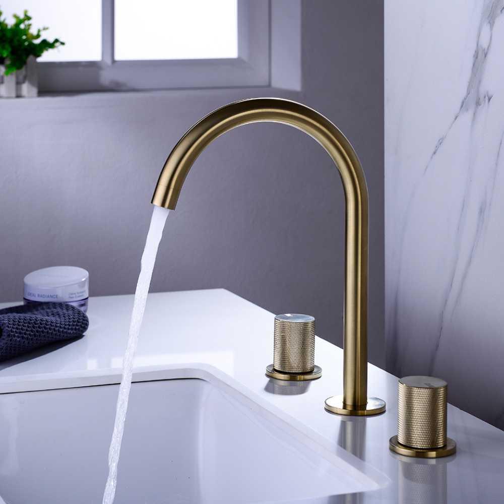 Evelina - Deck Mounted Bathroom Sink Faucets - Grella Boutique