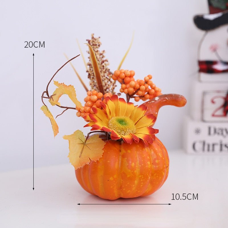 Hakon - Artificial Pumpkin Sunflower Ornament Fall Decor Sale Bedroom Decor Fall Home Decor Fall Decor 2025 - Grella Boutique