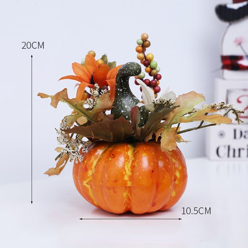 Hakon - Artificial Pumpkin Sunflower Ornament Fall Decor Sale Bedroom Decor Fall Home Decor Fall Decor 2025 - Grella Boutique