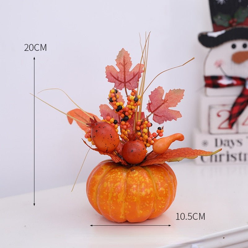 Hakon - Artificial Pumpkin Sunflower Ornament Fall Decor Sale Bedroom Decor Fall Home Decor Fall Decor 2025 - Grella Boutique