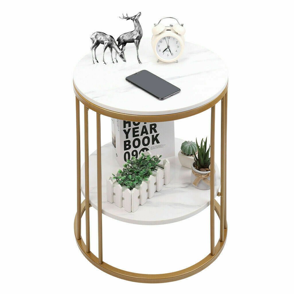 Katrine - Oval Coffee Table Small Round Coffee Table - Grella Boutique