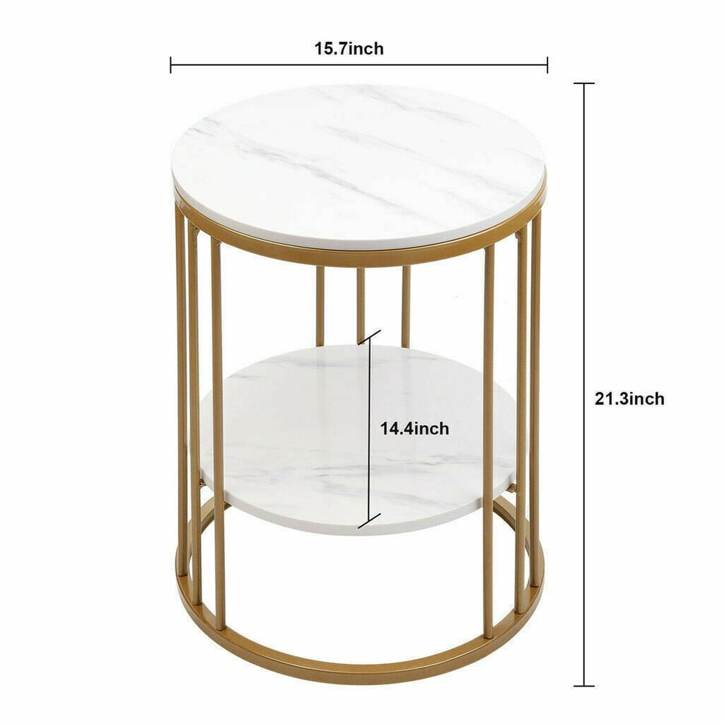 Katrine - Oval Coffee Table Small Round Coffee Table - Grella Boutique
