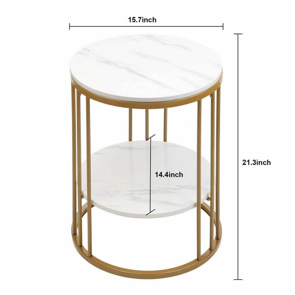 Katrine - Oval Coffee Table Small Round Coffee Table - Grella Boutique