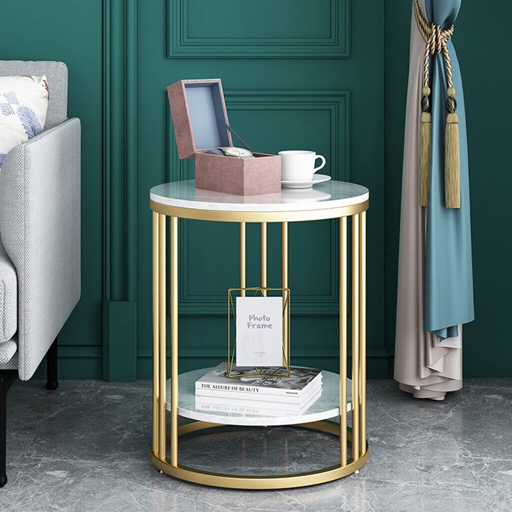 Katrine - Oval Coffee Table Small Round Coffee Table - Grella Boutique