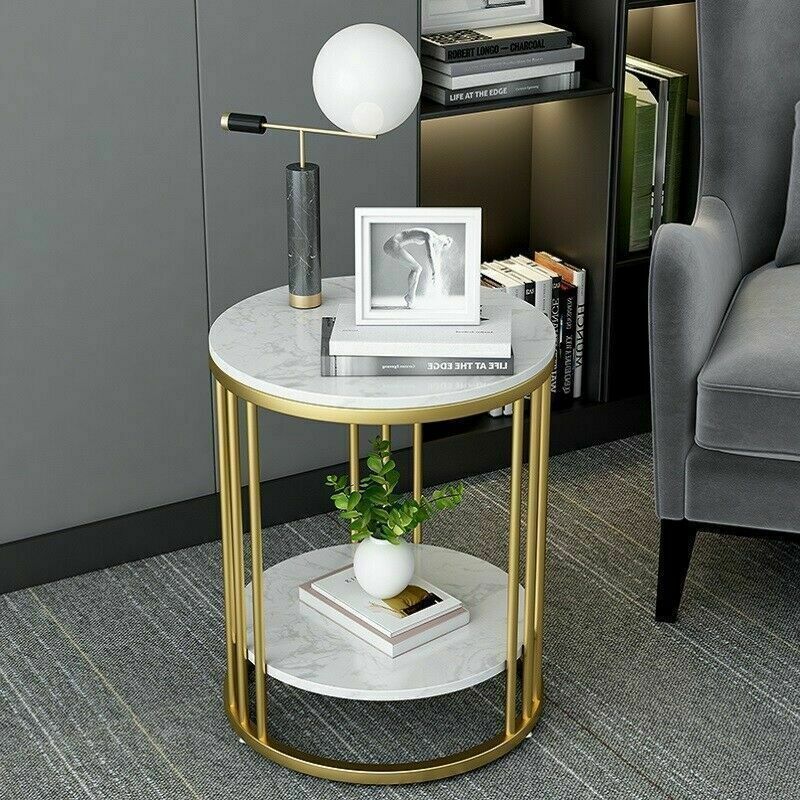 Katrine - Oval Coffee Table Small Round Coffee Table - Grella Boutique