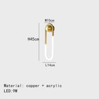 Skadi - Ellipse Modern Decor Wall Lighting - Grella Boutique
