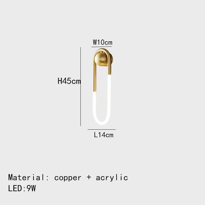 Skadi - Ellipse Modern Decor Wall Lighting - Grella Boutique