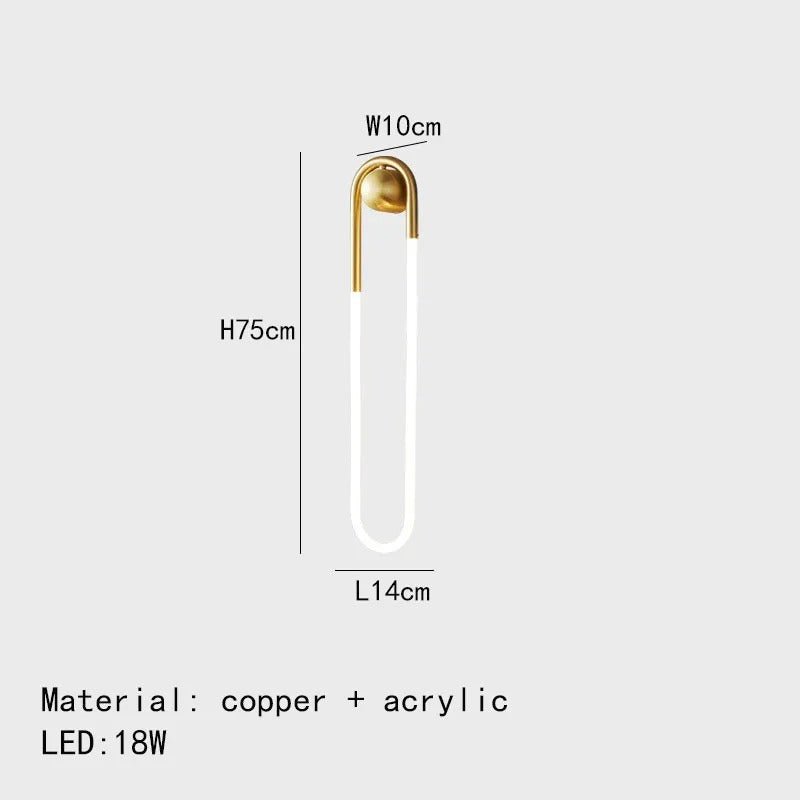 Skadi - Ellipse Modern Decor Wall Lighting - Grella Boutique