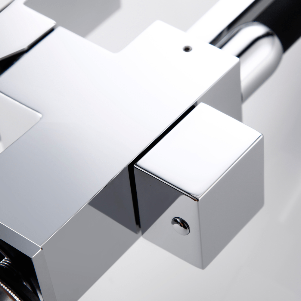 Skál - Black Chrome Kitchen Faucet - Grella Boutique