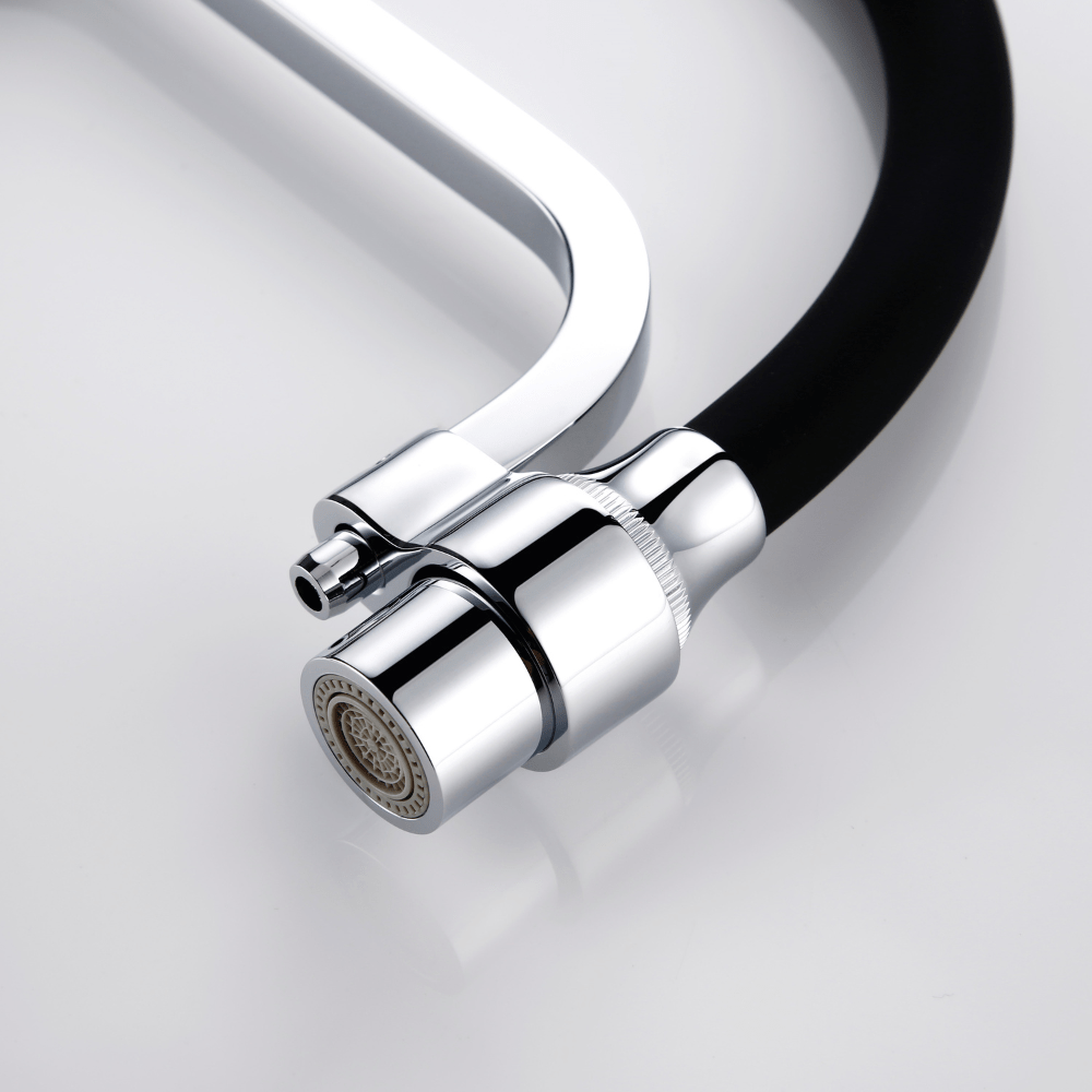 Skál - Black Chrome Kitchen Faucet - Grella Boutique