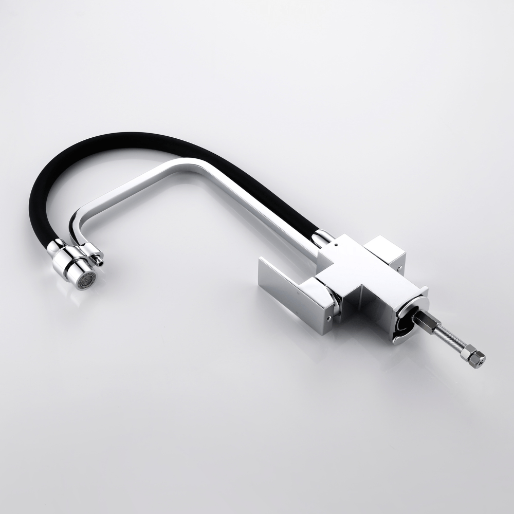 Skál - Black Chrome Kitchen Faucet - Grella Boutique