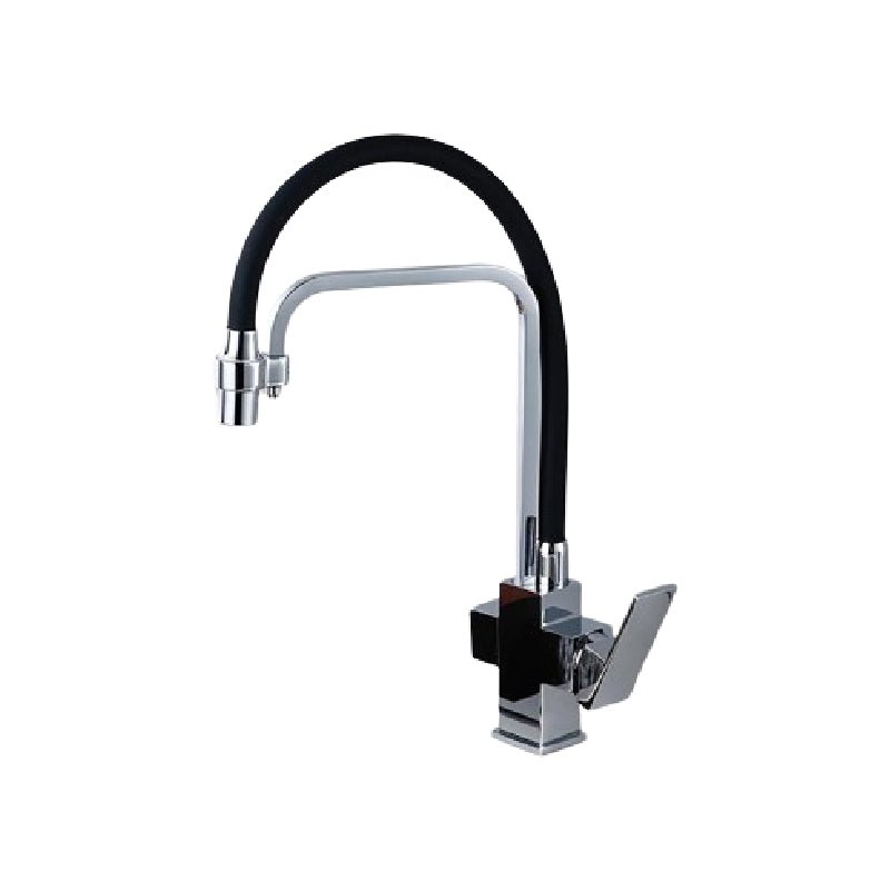 Skál - Black Chrome Kitchen Faucet - Grella Boutique