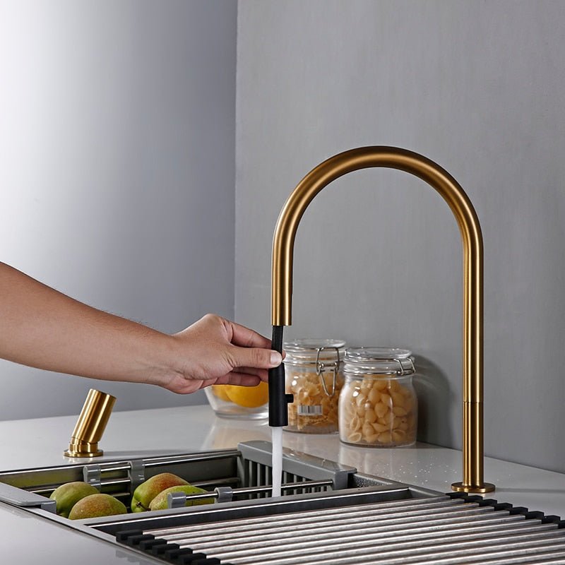 Snara - Modern Kitchen Faucet with Sprayer - Grella Boutique