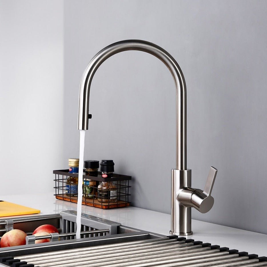 Sturla - Silver Kitchen Faucet - Grella Boutique