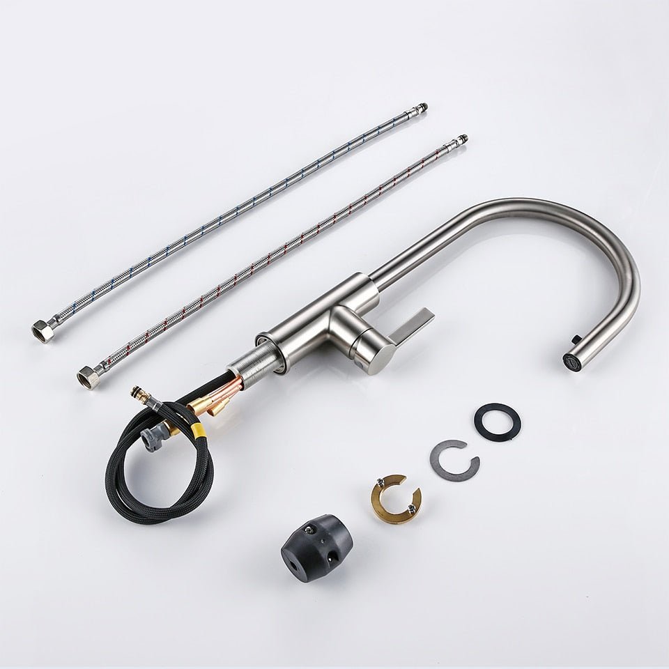 Sturla - Silver Kitchen Faucet - Grella Boutique