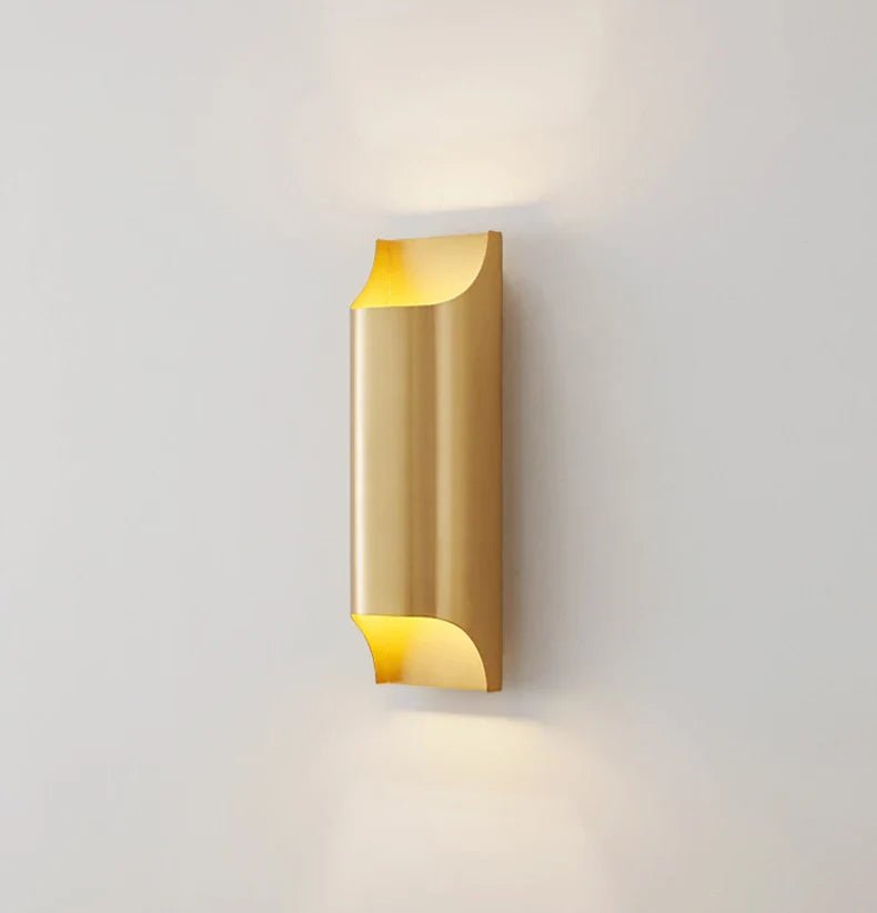 Yrsa - Modern Brass LED Wall Lamp Foyer - Grella Boutique